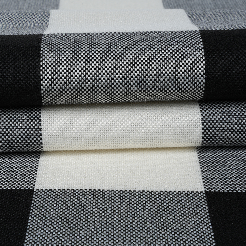 10*10 karierter Polyester-Leinenstoff