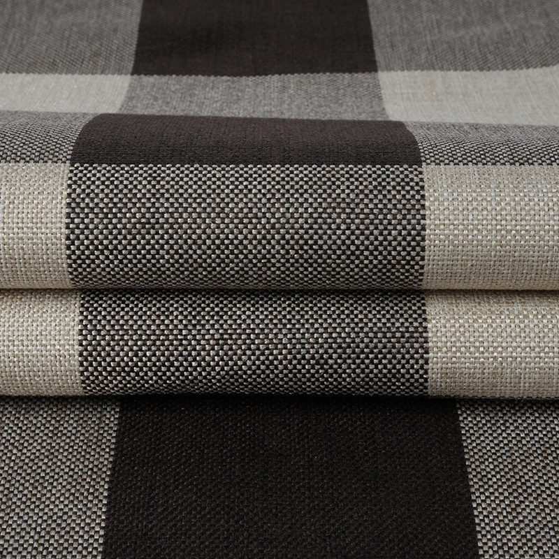 10*10 karierter Polyester-Leinenstoff